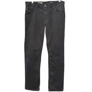 AG Adriano Goldschmied The Graduate Tailored Leg Black Pants Men’s 33x32